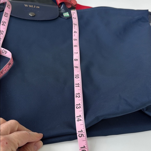 Longchamp Déposé Blue Nylon Oversized Tote - Picture 8 of 13